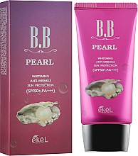 Духи, Парфюмерия, косметика Крем для лица с экстрактом жемчужины - Ekel Pearl BB Cream