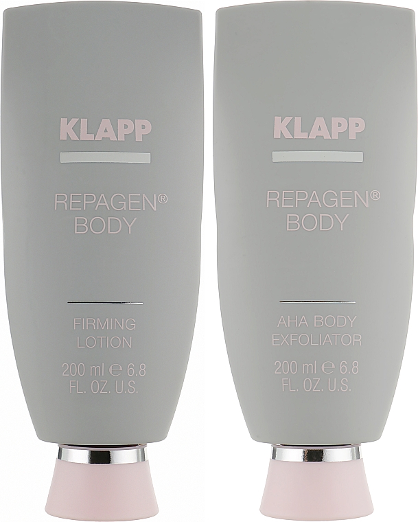 Набір - Klapp Repagen Body Box Shape (peel/200ml + b/lot/200ml) — фото N2