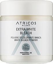 Освітлювальна пудра "Екстрабілий блондеран" - Atricos Advanced Extra White Bleach Powder — фото N1