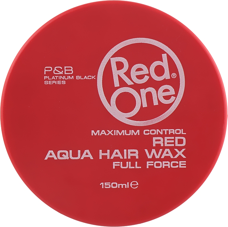 ВІск для волосся на водній основі - RedOne Aqua Hair Gel Wax Full Force Red — фото N2