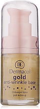 Парфумерія, косметика База під макіяж омолоджуюча з активним золотом - Dermacol Base Gold Anti-Wrinkle (помпа)