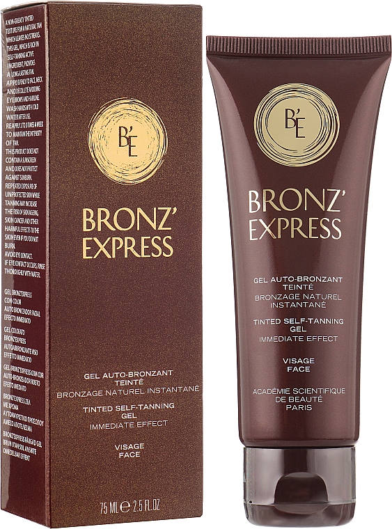 Тональний крем-гель для обличчя - Academie Bronz'Express Gel — фото N2