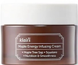 Питательный крем с кленовым соком - Dear Klairs Maple Energy Infusing Cream (мини) — фото N1