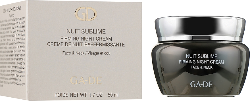 Ночной лифтинг-крем для лица и шеи - Ga-De Nuit Sublime Firming Night Cream