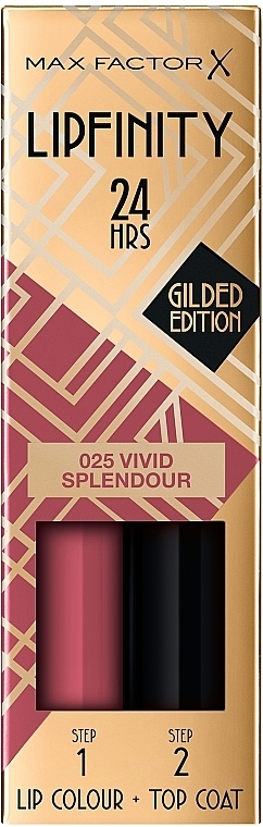 Помада для губ - Max Factor Lipfinity 24Hrs Gilded Edition — фото N1