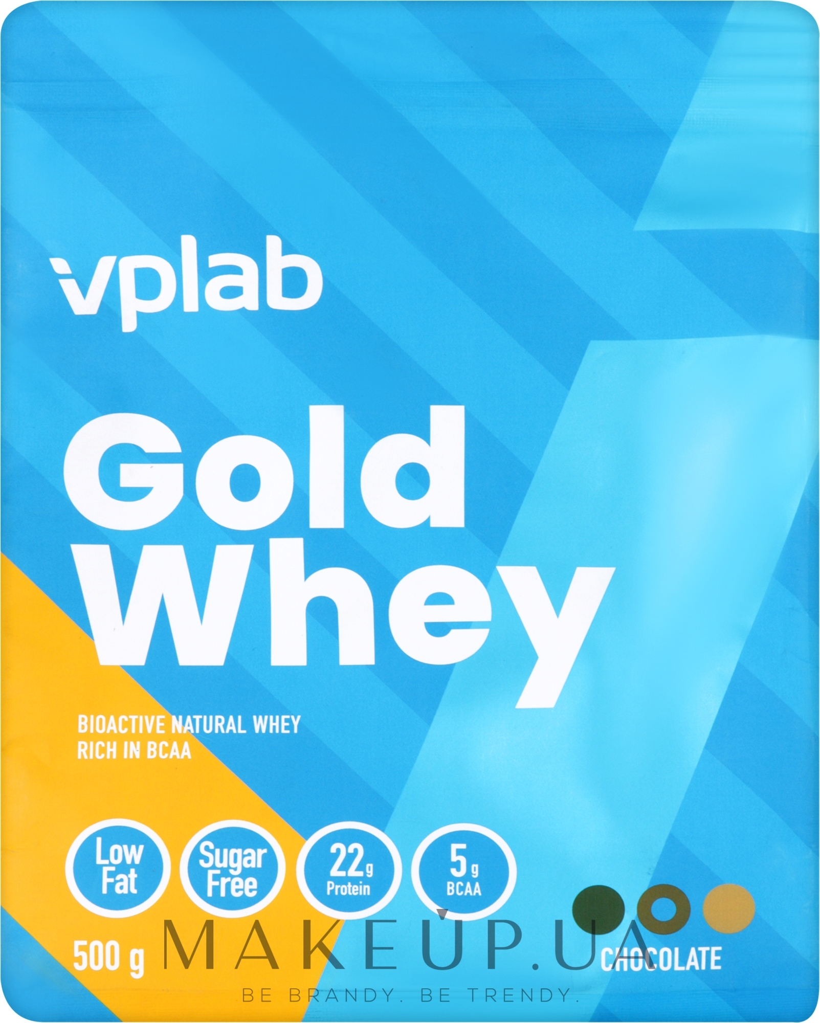 Протеин "Шоколад" - VPlab Gold Whey — фото 500g