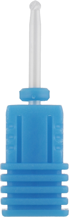 Насадка для фрезера керамічна (М) синя, Small Ball 3/32 - Vizavi Professional — фото N1