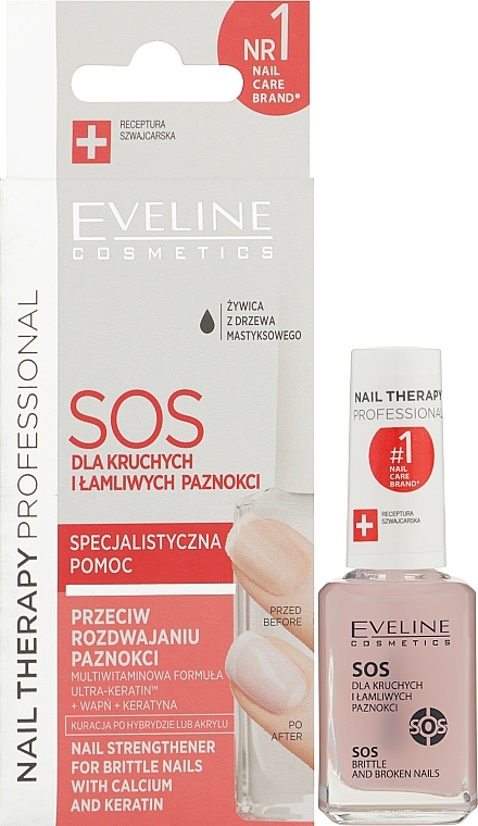 Бальзам для щоденного догляду за кутикулою з маслом аргана - Eveline Cosmetics SOS X-Treme Care