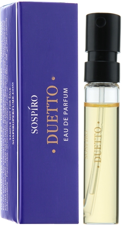 Sospiro Perfumes Duetto - Парфумована вода (пробник)