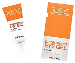 Осветляющий гель для глаз - Beauty Formulas Brightening Eye Gel Vitamin C — фото N1