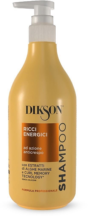 Шампунь для поврежденных волос - Dikson Hair Shampoo Ricci Energici — фото N1