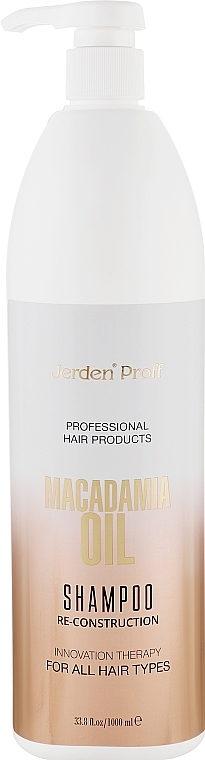 Шампунь для волосся з олією макадамії - Jerden Proff Macadamia Oil Shampoo — фото N3