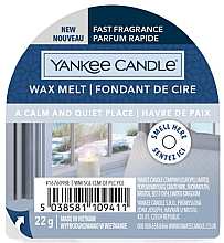 Ароматический воск - Yankee Candle Wax Melt A Calm & Quiet Place  — фото N1