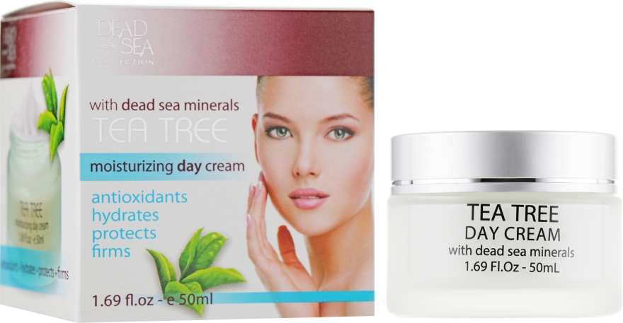 Дневной крем против морщин - Dead Sea Collection Tea Tree Nourishing Day Cream