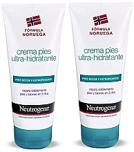 Парфумерія, косметика Набір - Neutrogena Norwegian Formula Nourishing Foot Cream (f/cr/2x100ml)