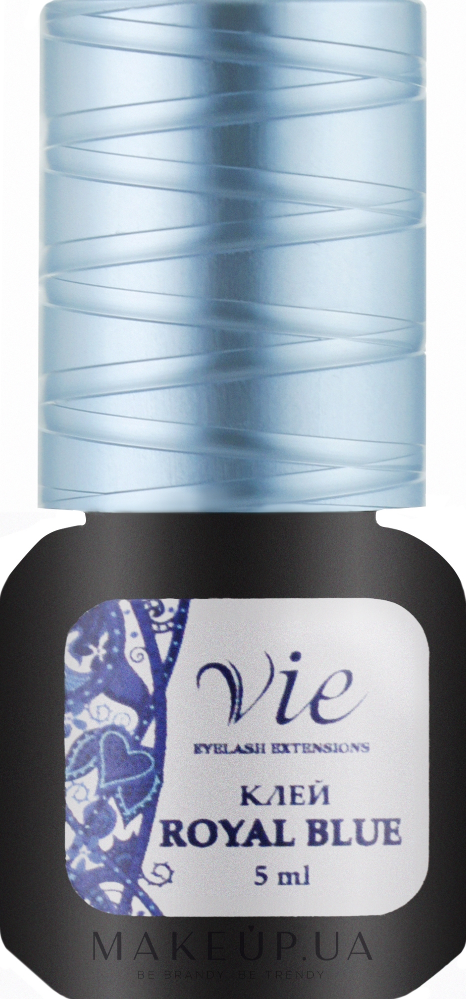 Клей для нарощування, суперстійкий, класичне і об'ємне нарощування - Vie de Luxe Royal Blue — фото 5ml