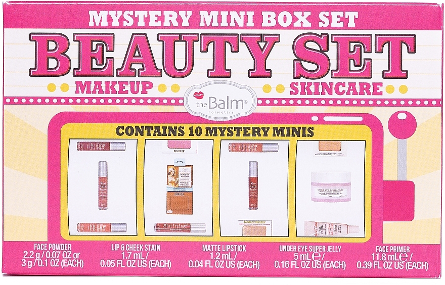 Набор, 10 продуктов - theBalm Mystery Mini Box Set  — фото N1