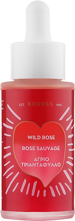 Бустер для обличчя - Korres Wild Rose Advanced Brightening Bi-Phase Booster