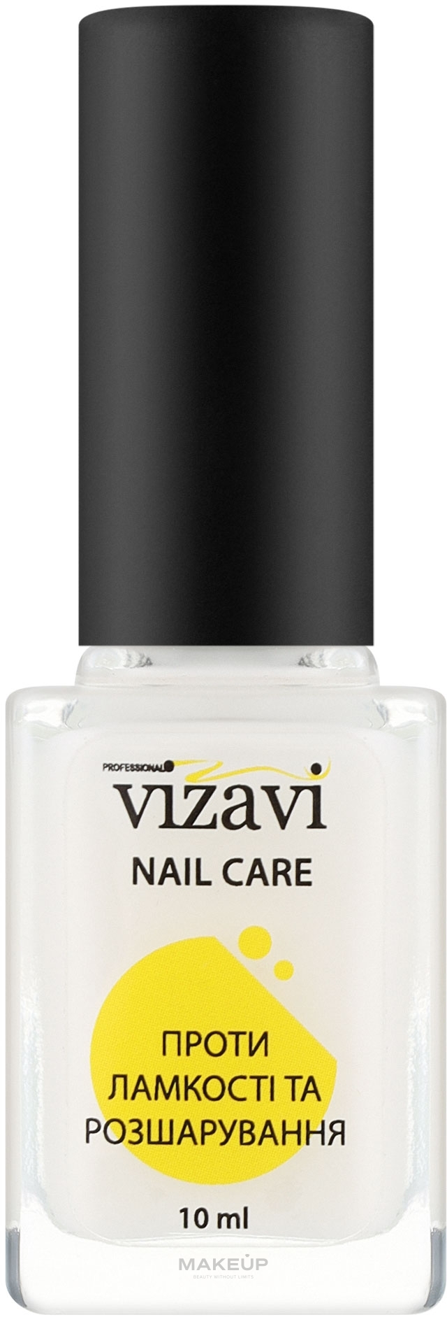 Лак для нігтів "Проти ламкості та розшарування" - Vizavi Professional Nail Care — фото 10ml