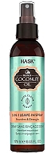 Незмивний спрей для волосся 5 в 1 - Hask Monoi Coconut Oil 5 In 1 Leave In Spray — фото N1