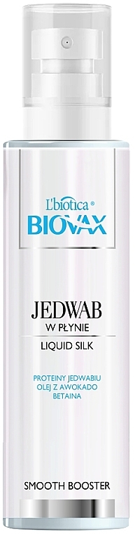 Сироватка-шовк для легкого розчісування волосся - Biovax Keratin + Silk Serum — фото N3