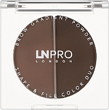 Тіні для брів - LN Pro Brow Gradient Powder — фото N2