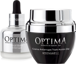 Духи, Парфюмерия, косметика Набор - Keenwell Optima Set (ser/40ml + cr/55ml)