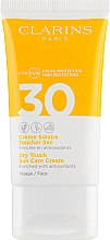 Крем для обличчя - Clarins Dry Touch Sun Care Cream Face SPF 30 — фото N2
