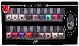 Духи, Парфюмерия, косметика Набор - Cosmetic 2K Let'S Get Colourful! (nail/laquer/19х3.5ml)