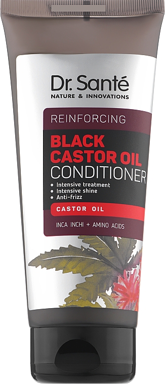 Бальзам для волос - Dr. Sante Black Castor Oil Conditioner