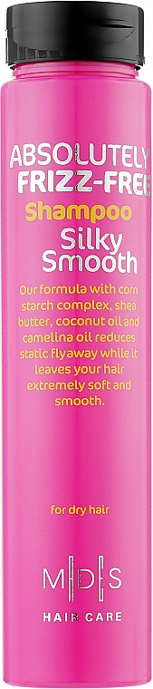 Шампунь - Mades Cosmetics Absolutely Frizz-free Shampoo Silky Smooth — фото N3