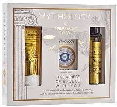 Парфумерія, косметика Набір - Primo Bagno Mythology Delphi Mysteries Set (b/wash/100 ml + h/cr/75 ml + magnet)
