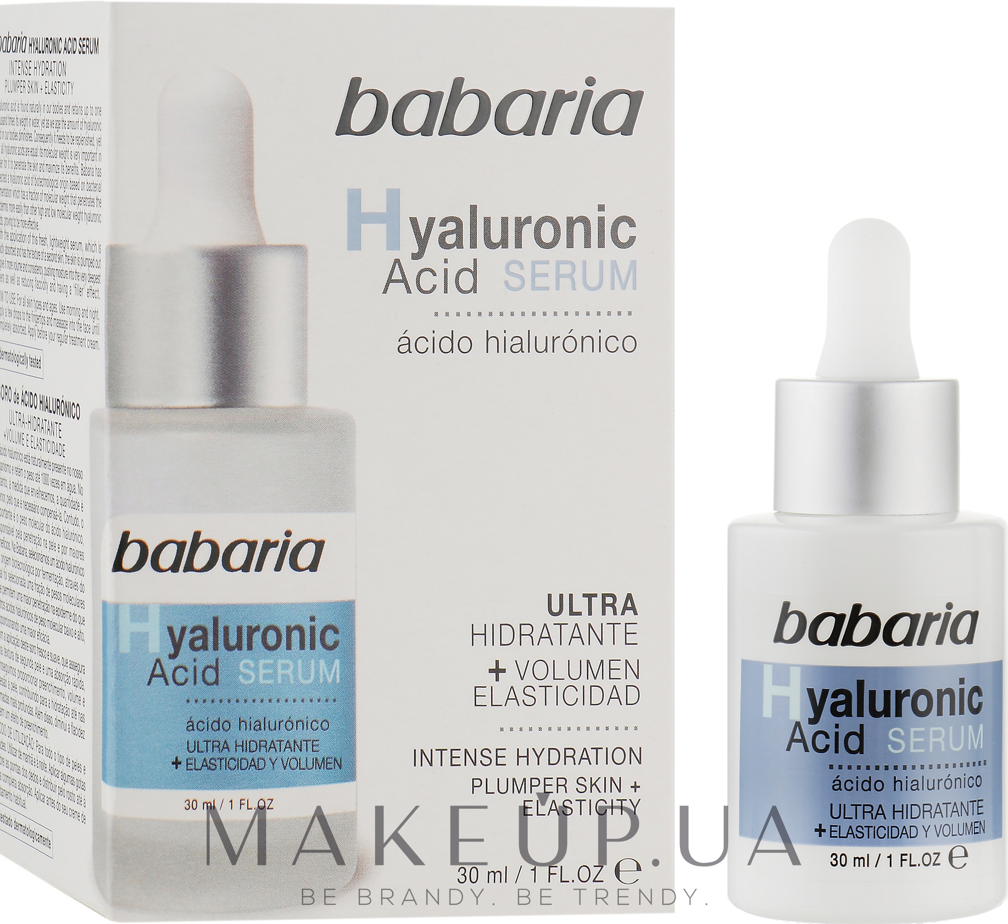 Сыворотка для лица с гиалуроновой кислотой - Babaria Hyaluronic Acid Serum — фото 30ml