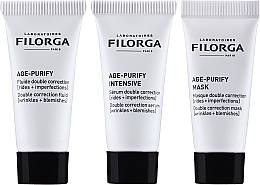 Набір мініатюр - Filorga Age Purify Purifying Smoothing (mask/7ml + serum/7ml + fl/7ml) — фото N2