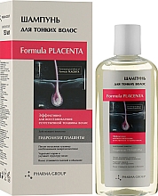 Шампунь "Гидролизат плаценты" для тонких волос - Pharma Group Laboratories Formula Placenta — фото N2