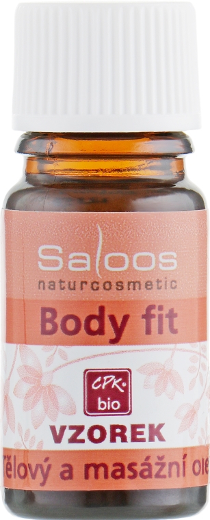 Масажна олія "Body Fit" - Saloos (пробник) — фото N1