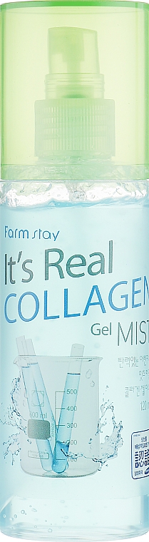 Гель-міст для обличчя з колагеном - FarmStay It's Real Collagen Gel Mist — фото N1