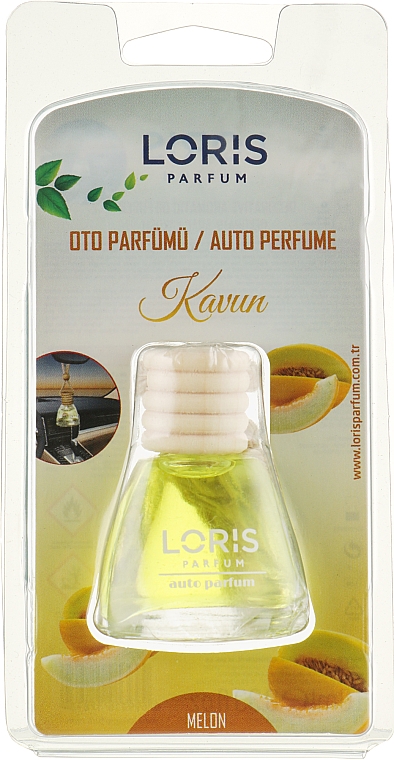 Арома підвіска для автомобіля "Диня" - Loris Parfum — фото N1