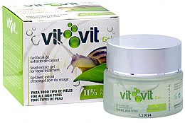 Парфумерія, косметика Гель для обличчя "Vit Vit" - Diet Esthetic Organic Snail Gel Vit Vit