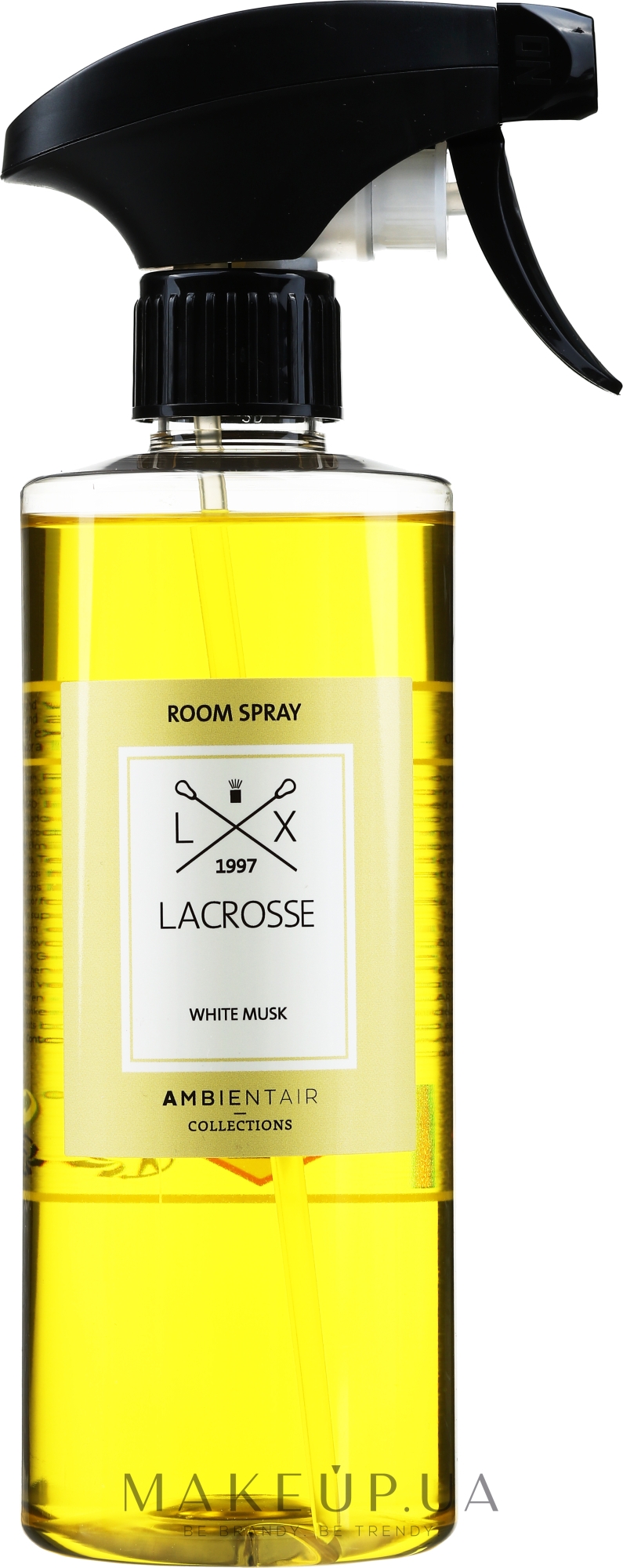 Спрей для дому "Білий мускус" - Ambientair Lacrosse White Musk Room Spray — фото 500ml