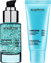 Парфумерія, косметика Набір - Academie Hydraderm (ser/30ml + cr/30ml)