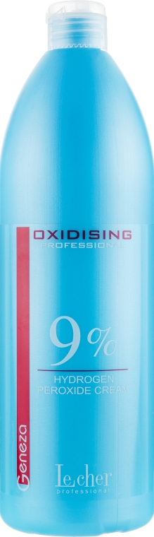 Окислювальна емульсія 9 % - Lecher Professional Geneza Hydrogen Peroxide Cream — фото N1