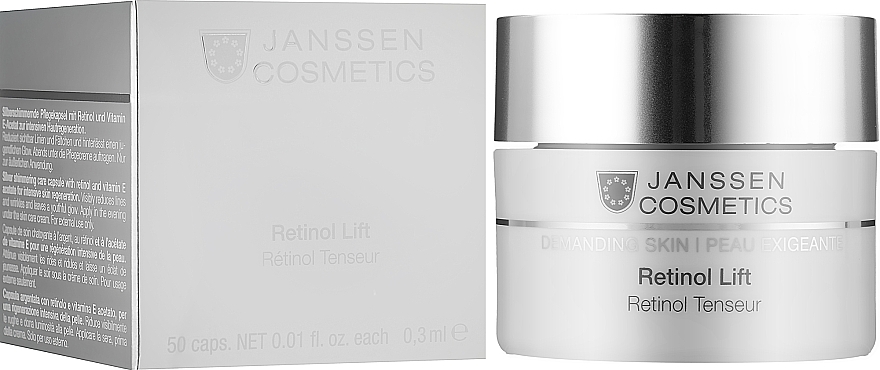 Капсули з ретинолом для розгладжування зморщок - Janessene Cosmetics Retinol Lift Сapsules — фото N2