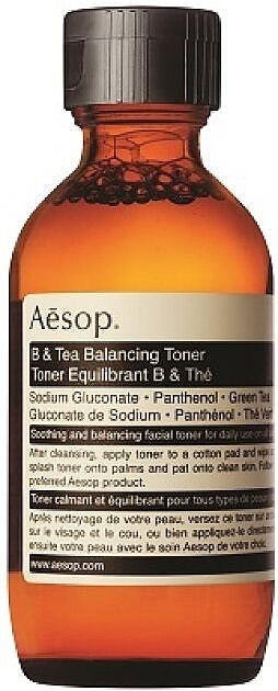 Тоник для лица - Aesop B & Tea Facial Balancing Toner (тестер) — фото N1