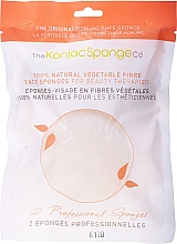 Парфумерія, косметика Спонж - The Konjac Sponge Company Konjac Therapist Double Sponge Pack