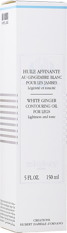 Тонізуюча олія з екстрактом білого імбиру для ніг  - Sisley White Ginger Contouring Oil — фото N2