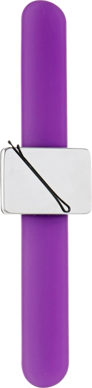 Магнитный браслет на руку для шпилек и невидимок, 21129, фиолетовый - SPL — фото N1