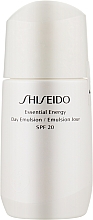 Зволожувальна емульсія - Shiseido Essential Energy Day Emulsion SPF 20 — фото N1