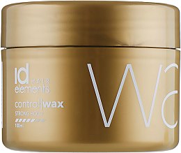 Парфумерія, косметика Віск для надійного укладання волосся - idHair Elements Gold Control Wax Strong Hold