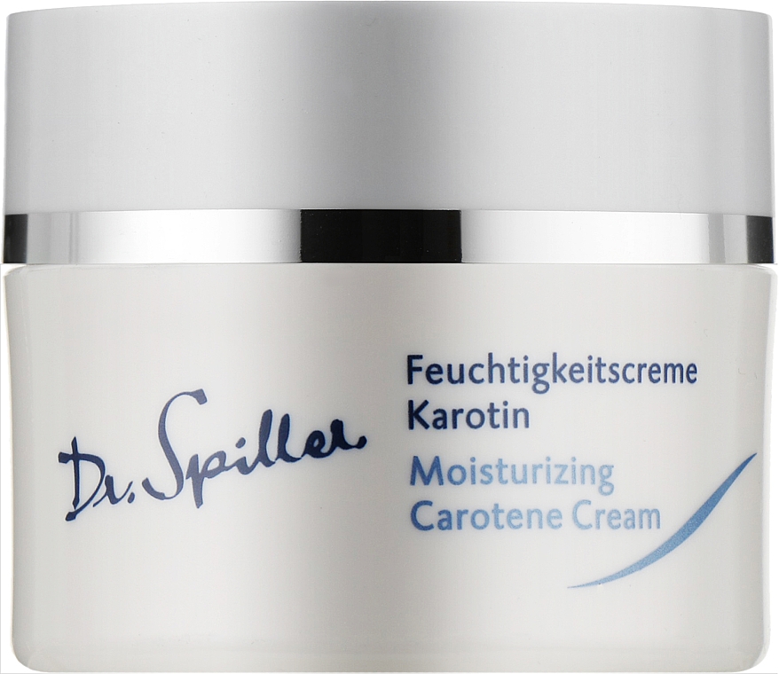 Увлажняющий крем для лица с каротином - Dr. Spiller Moisturizing Carotene Cream